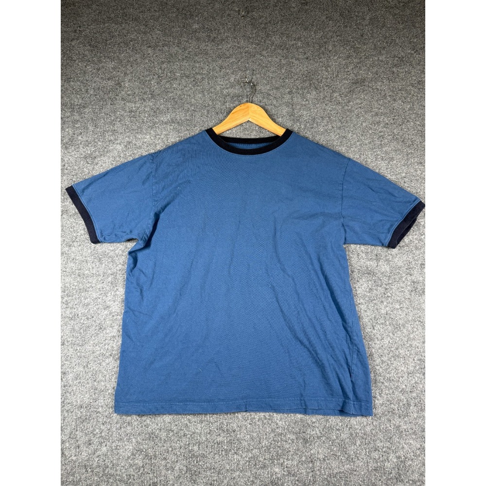 Vintage Sonoma Genuine T-Shirt Mens Large Blue Cotton Crew Neck Everyday Wear